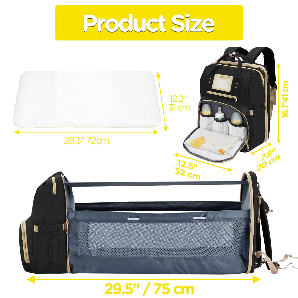 Lenski unisex-design bag suitable for moms, dads, or caregivers.