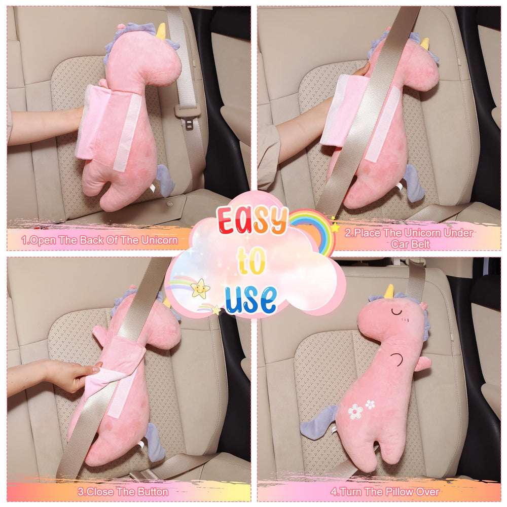 Lenwen seat belt pads suit kids and adults for versatile journeys.