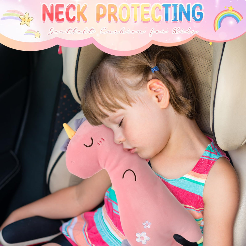 Lenwen seat belt pillow fabric closeup shows soft, breathable material for comfortable travel.