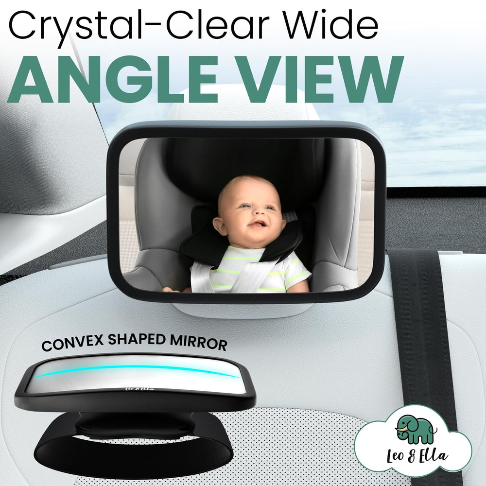Leo & Ella crash-tested safety design offers peace of mind on every trip.