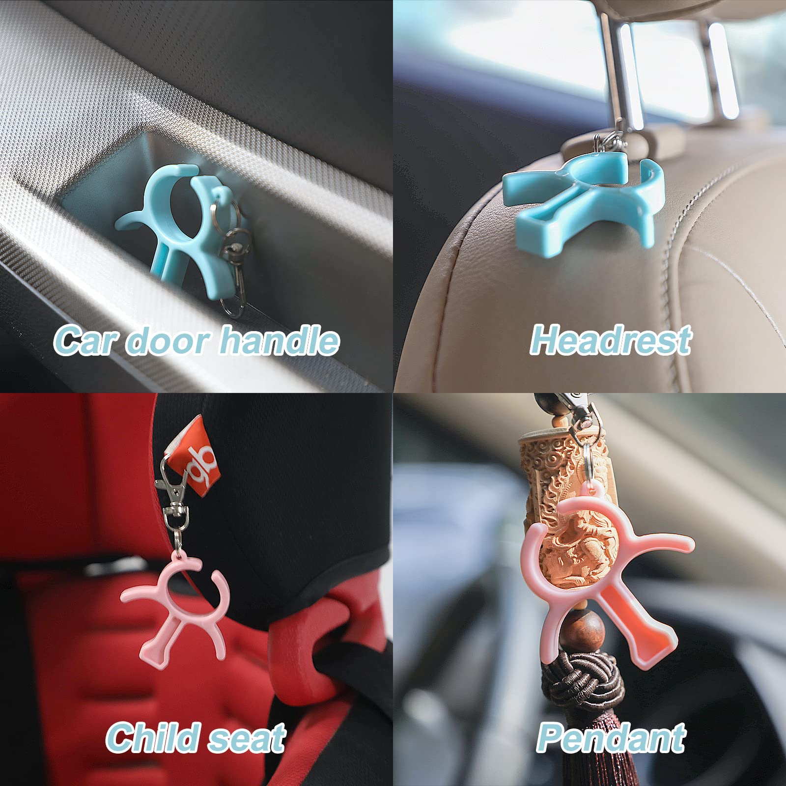Leoenir compact tool clips to a keyring for convenient access.