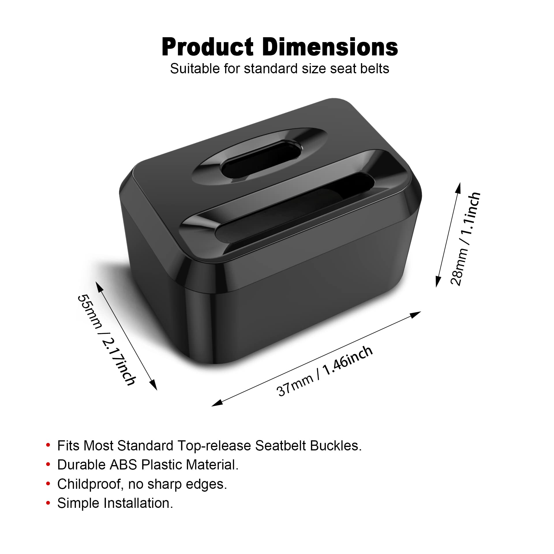 Leoenir special-needs safety buckle cover illustrates secure restraint during travel