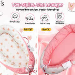 LEOSOLE lightweight portable infant nest for home and travel