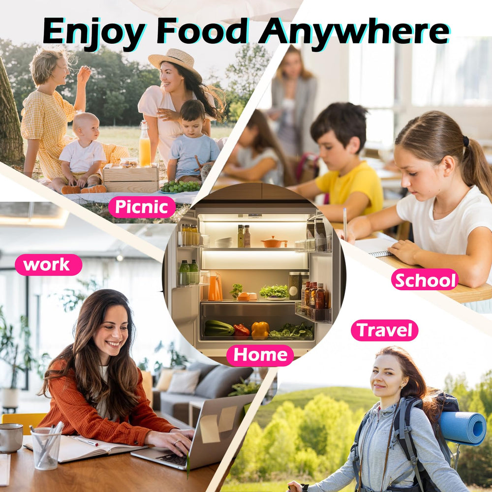 LEQBO silicone is microwave-safe and dishwasher-safe for easy cleanup.