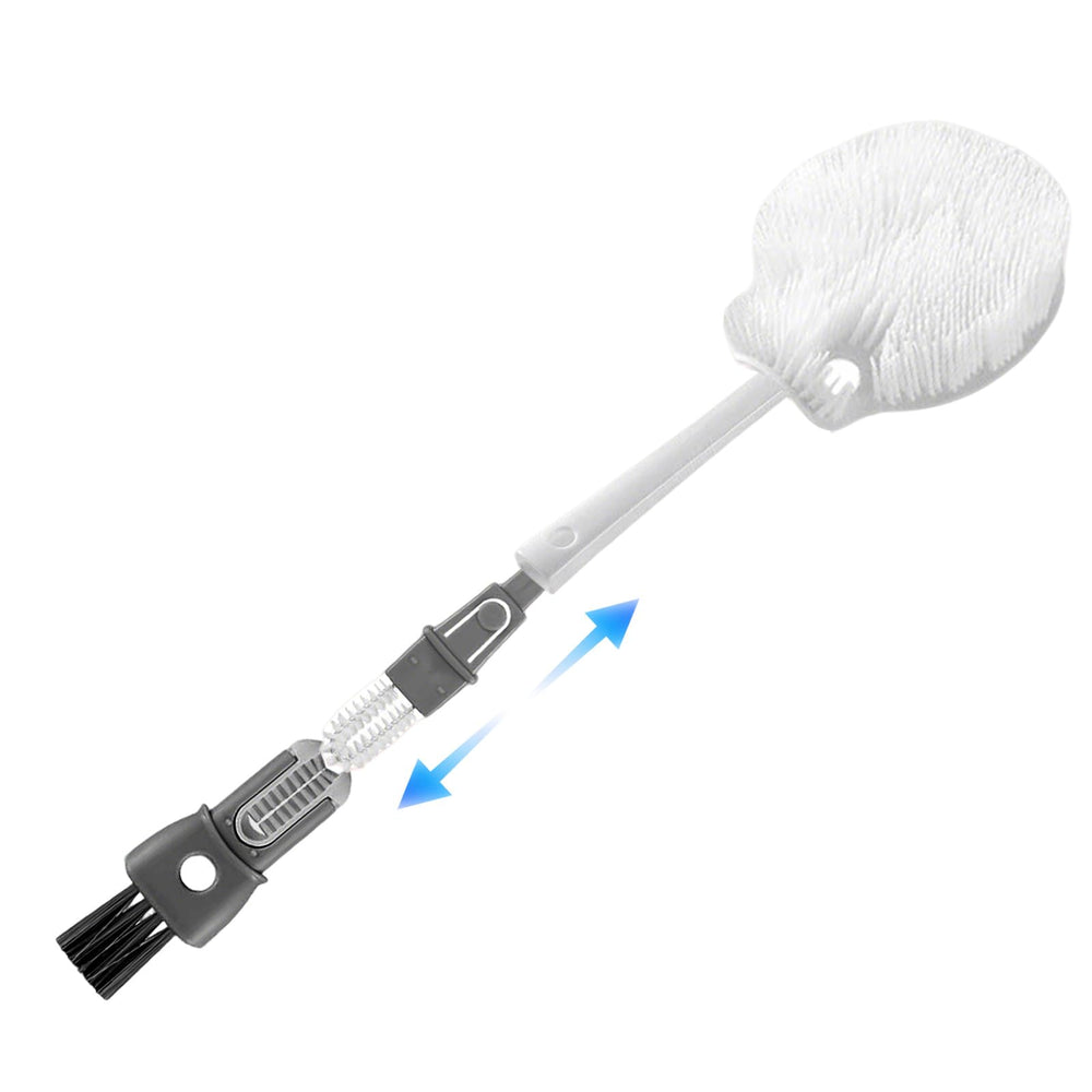 LERAO 5-in-1 bottle cleaner set cleans all bottle types thoroughly.