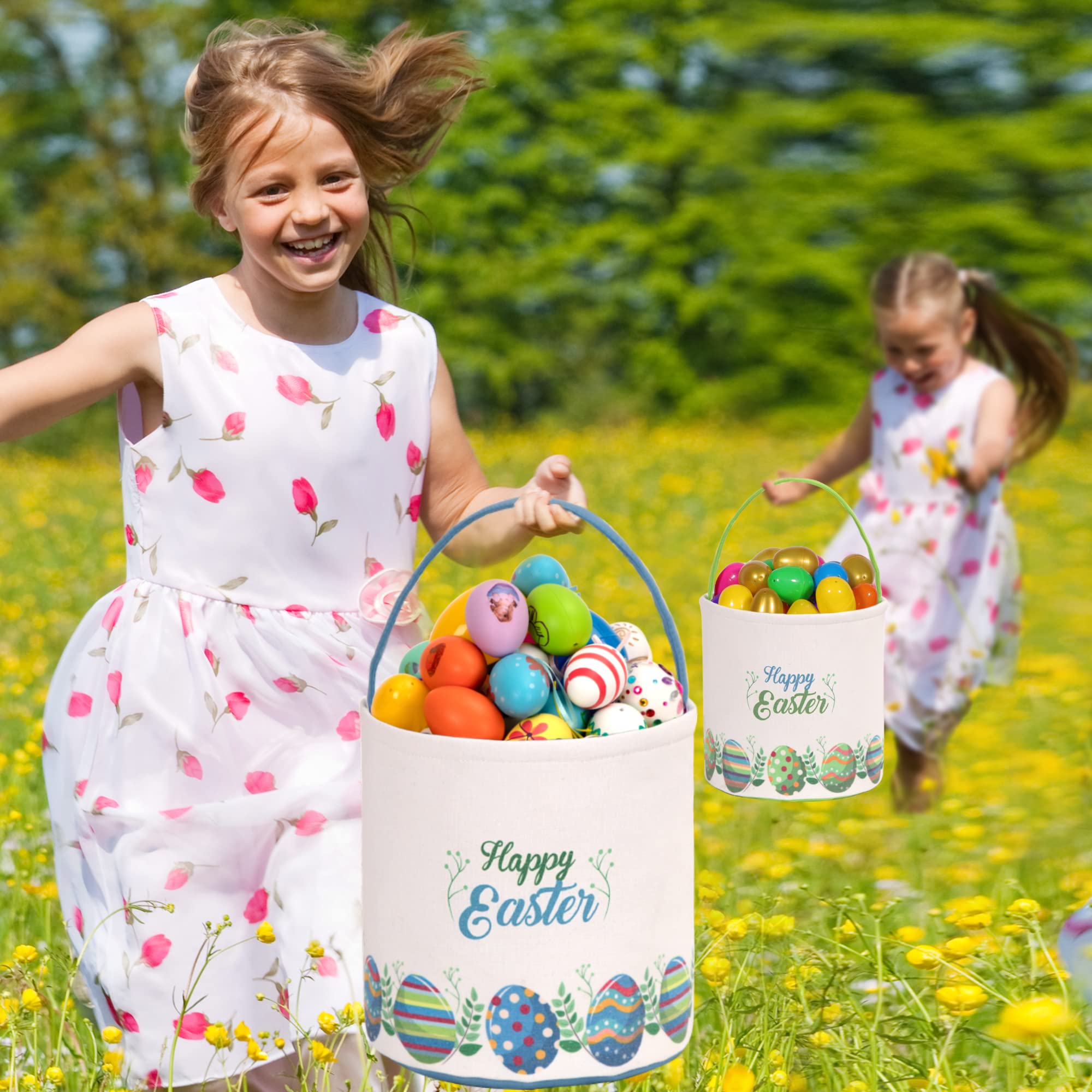 LessMo Easter basket iron-prep for crisp upright display