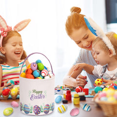 LessMo Easter Bunny Basket personalized name adds unique touch.