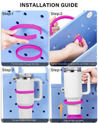LETGO three-hook setup provides versatile storage for cups and essentials