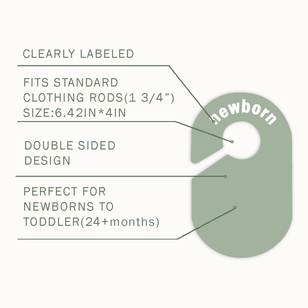 Lethooly 3-6m divider green keeps closet organized