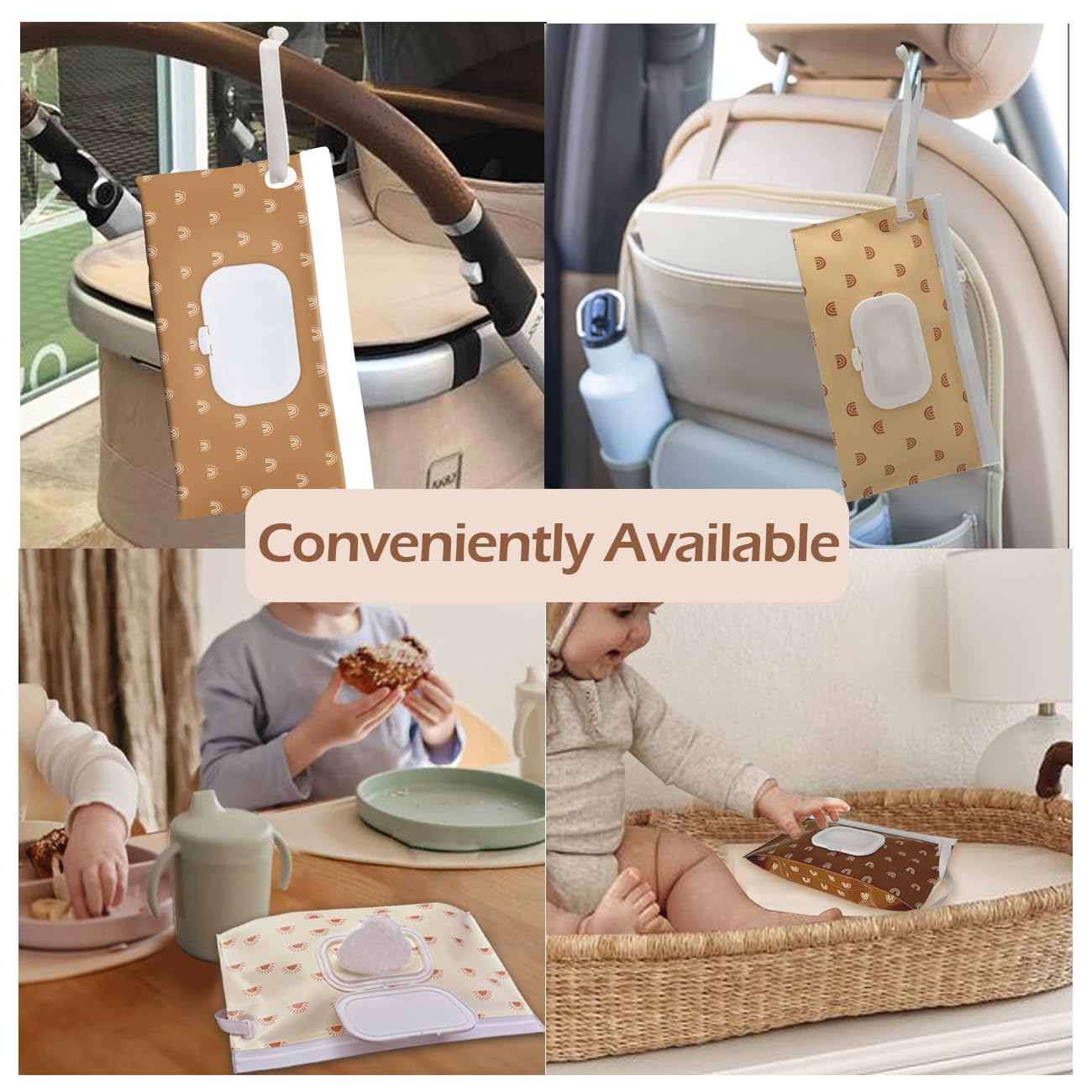 Lethooly wipe dispenser bohemian pattern 2 for stylish trips