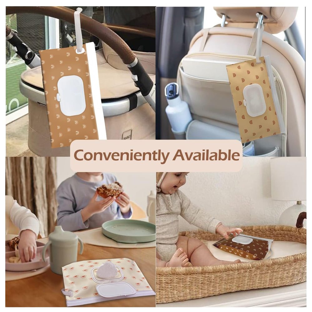 Lethooly wipe dispenser bohemian pattern 2 for stylish trips