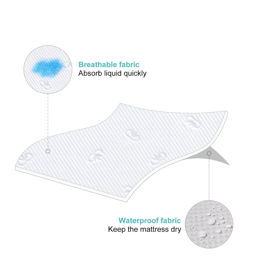 Letmxiu quilted soft fabric shot emphasizes baby-soft touch for delicate skin.