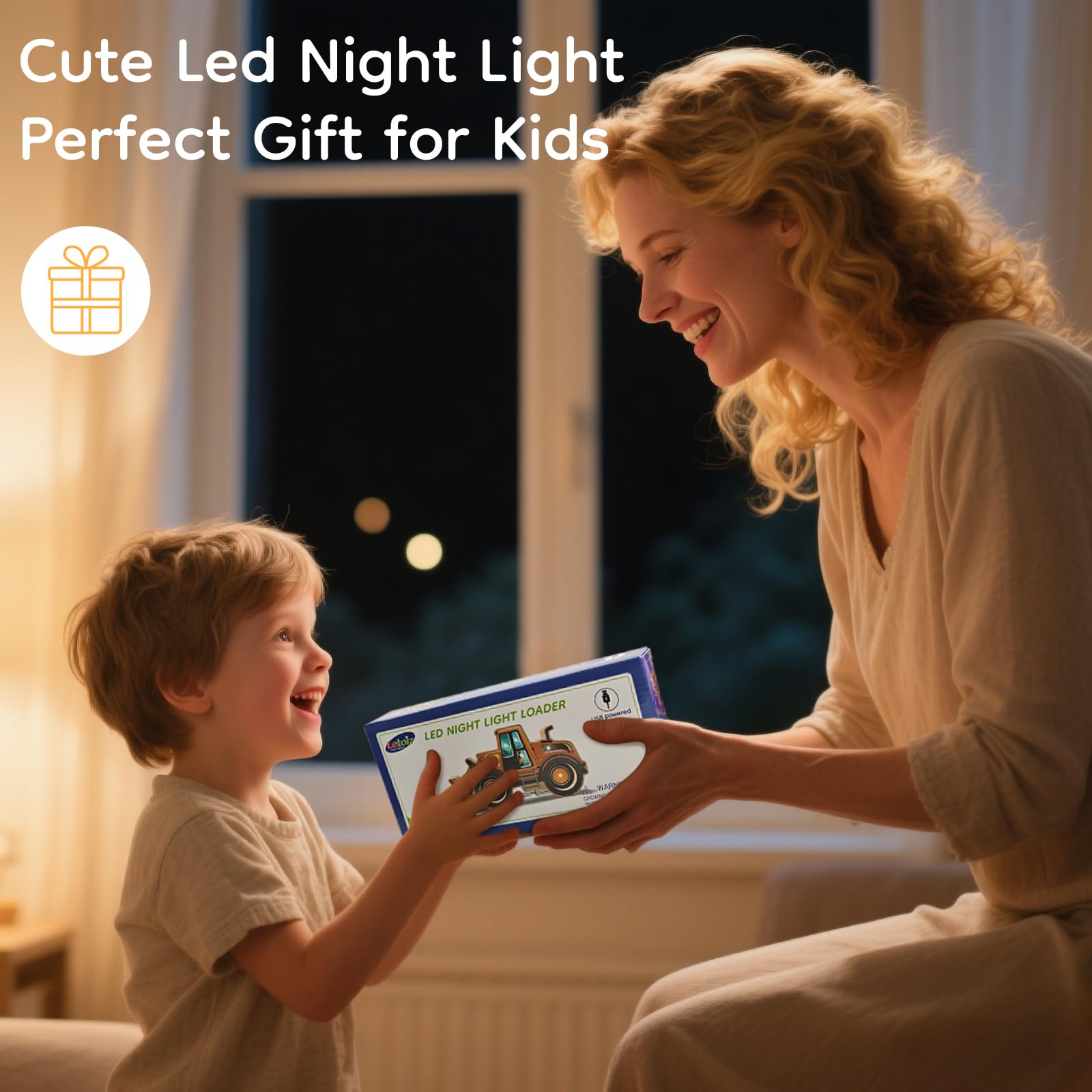 Letoiz gift-for-kids-night-light-loader makes a perfect festive gift.