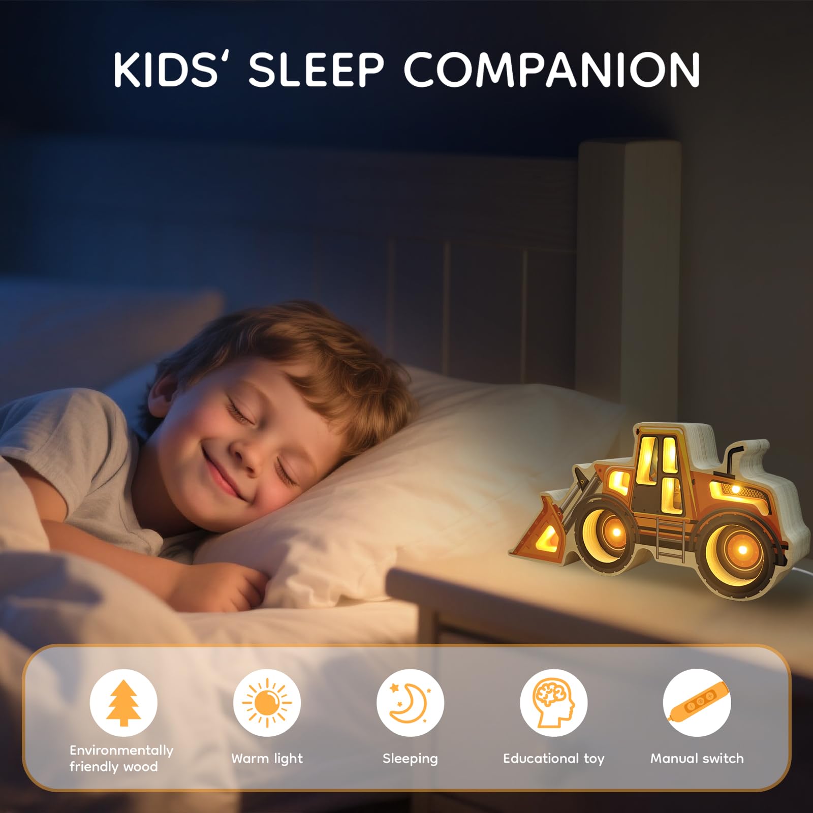 Letoiz kid room decor night-light acts as a thoughtful gift.