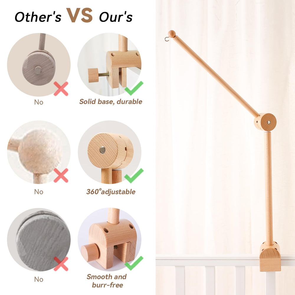 lets-make fits most cribs with bars and flat surface