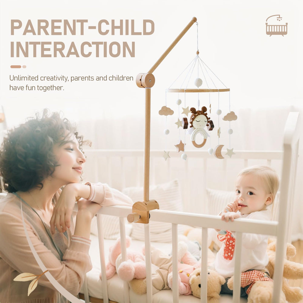 let's make baby crib mobile arm diy nursery decor compatibility