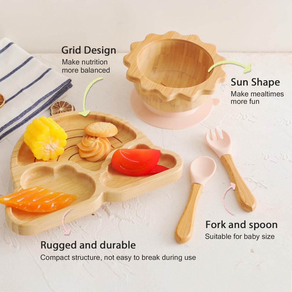 Let's Make rainbow-divided platter highlights portion control and meal variety.