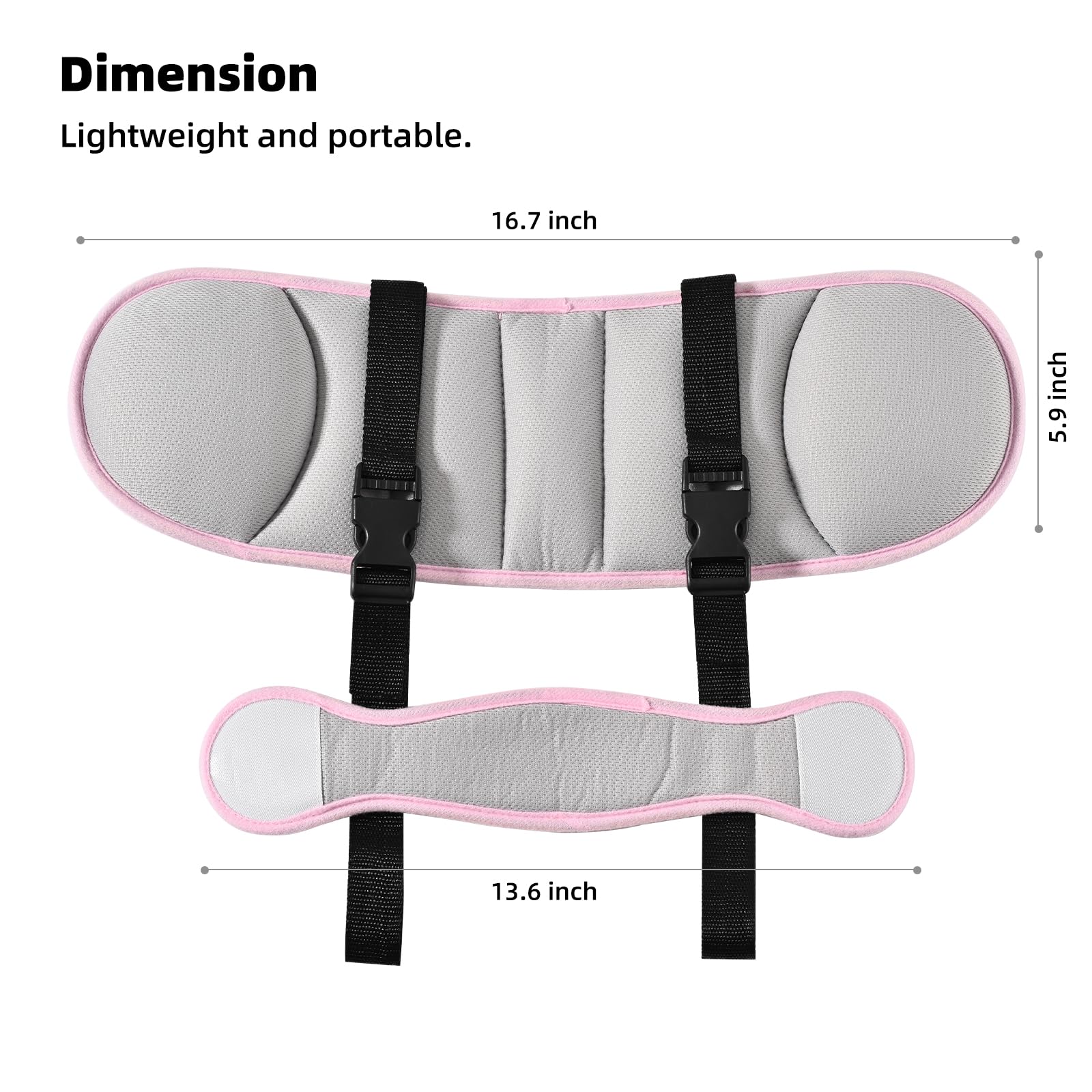 LETTON easy-install buckle enables quick setup and simple removal.