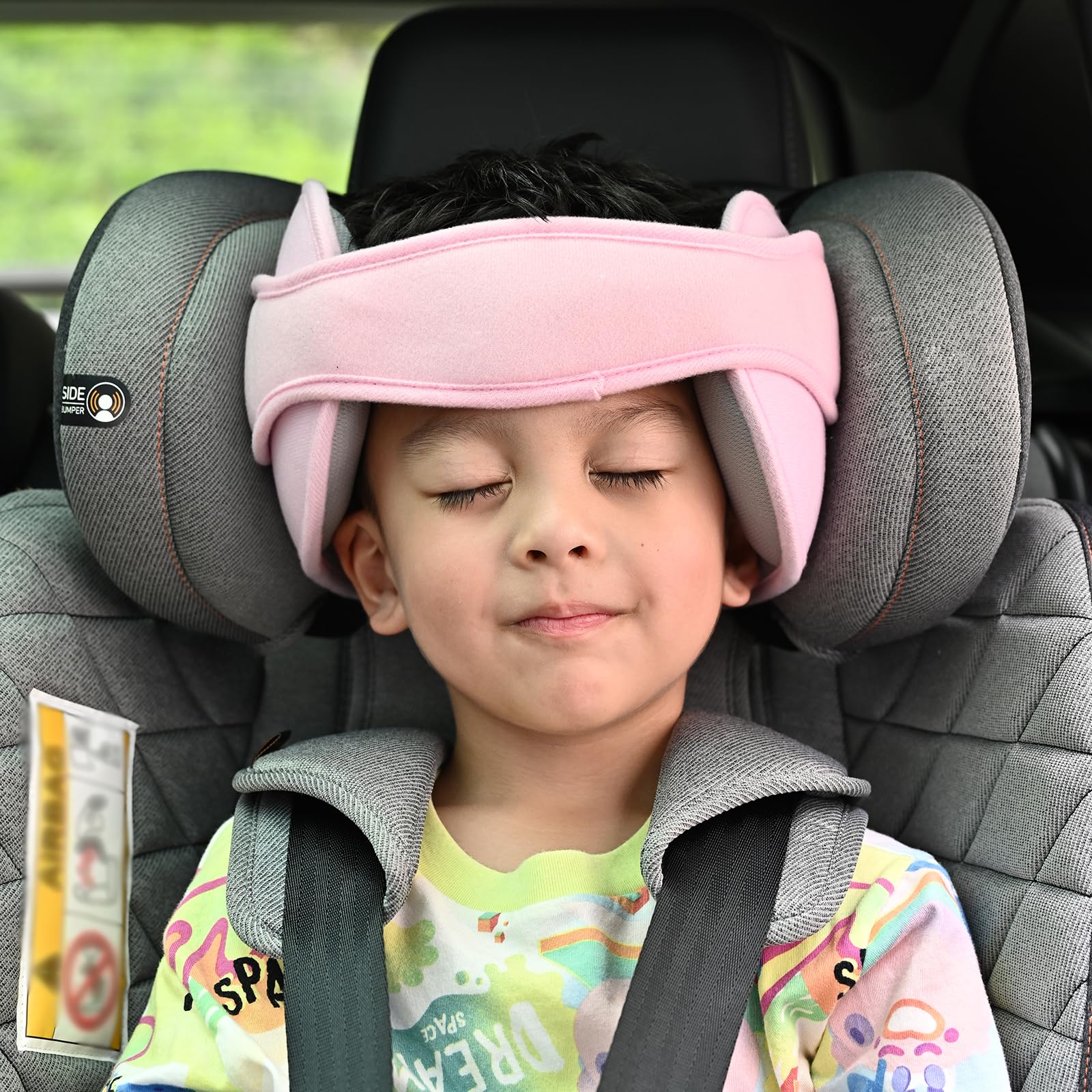 LETTON travel companion head support keeps little heads steady on journeys.