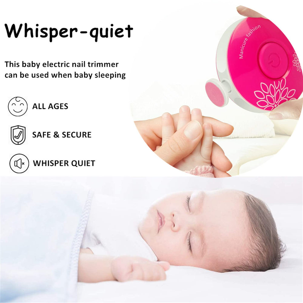LETUENMI baby nail trimmer round shape design with ergonomic grip.