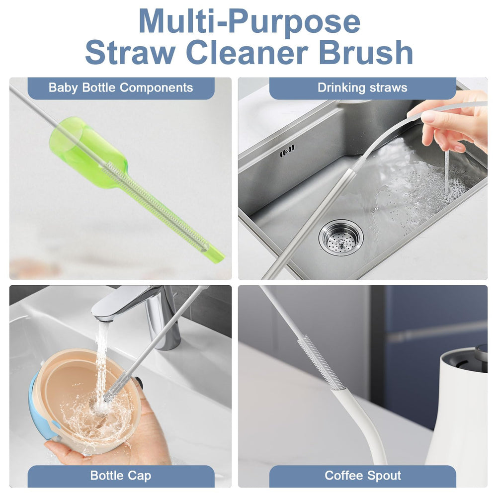 Leucite multiuse cleaner shown cleaning hummingbird feeders and coffee machines.
