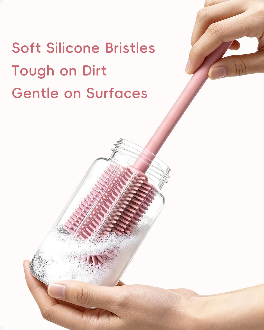 Leucite straw brush 8mm cleans wider straws and cups
