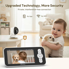 Leviewlity infrared night vision shows clear visibility up to 30 feet in darkness.