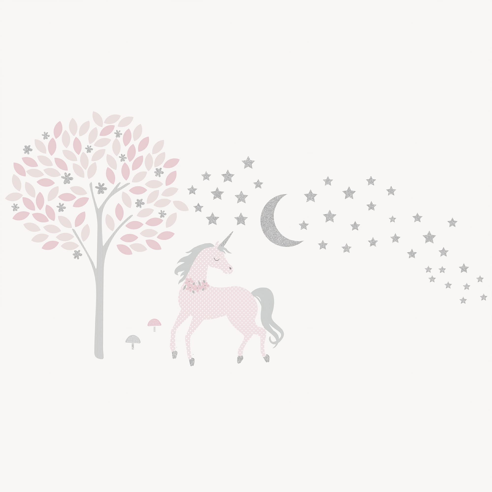 Levtex Baby Colette nursery color palette grey pink white inspires serene space