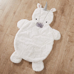 Levtex Baby Colette Playmat unicorn plush closeup for tactile tummy-time play