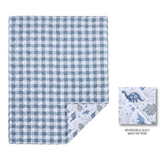 Levtex Baby Dino fitted sheet with snug elastic keeps the mattress secure