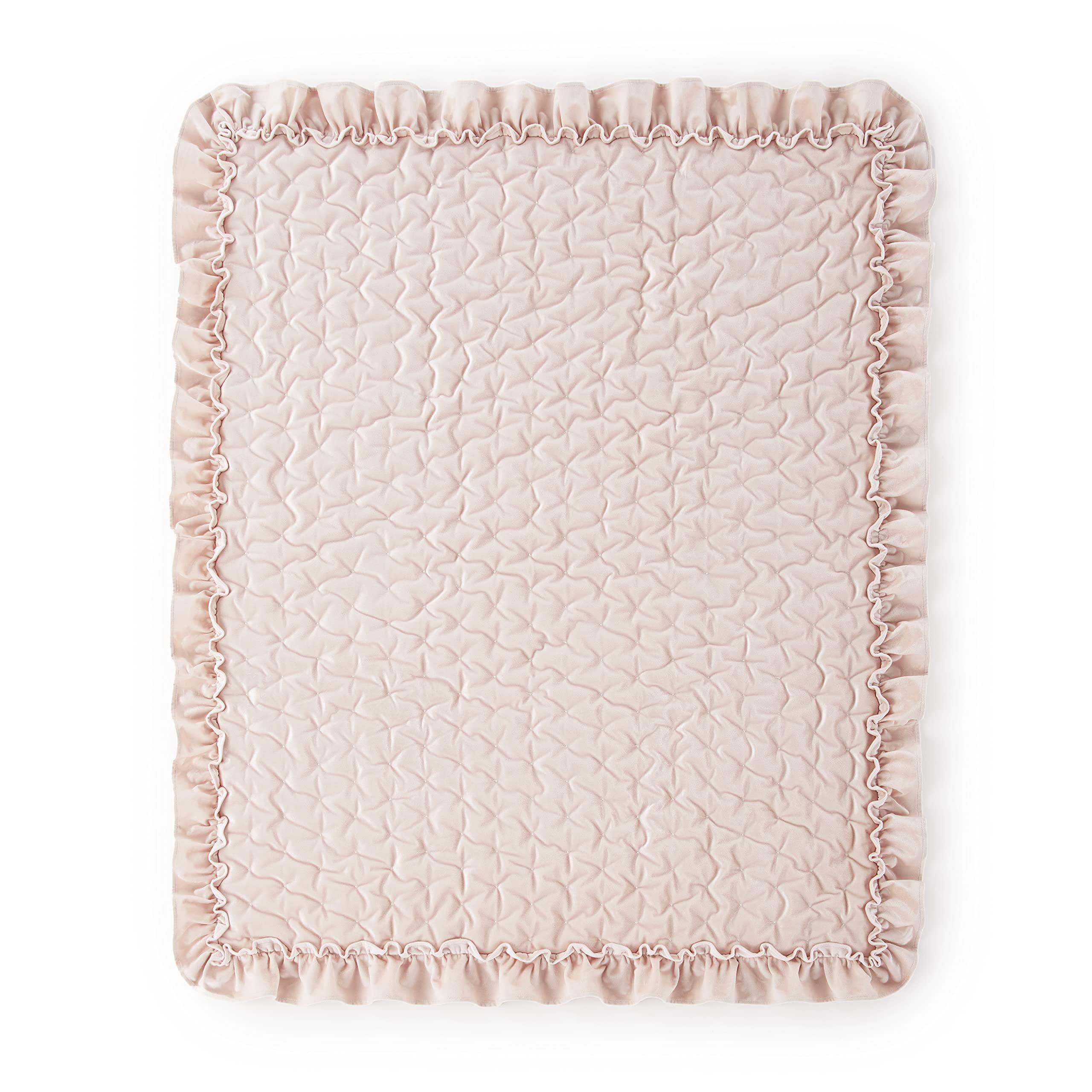 Levtex Baby Heritage fitted sheet shows 100% cotton softness for baby comfort