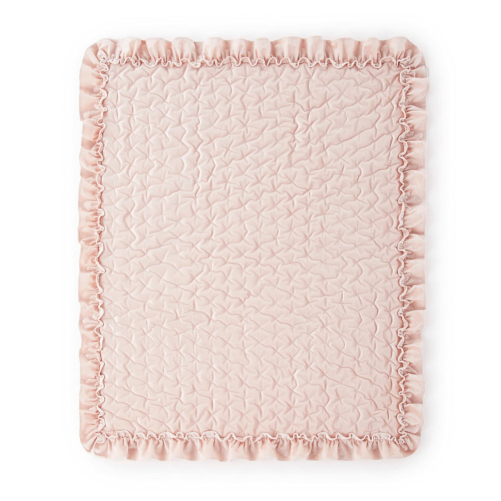 Levtex Baby Heritage fitted sheet shows 100% cotton softness for baby comfort