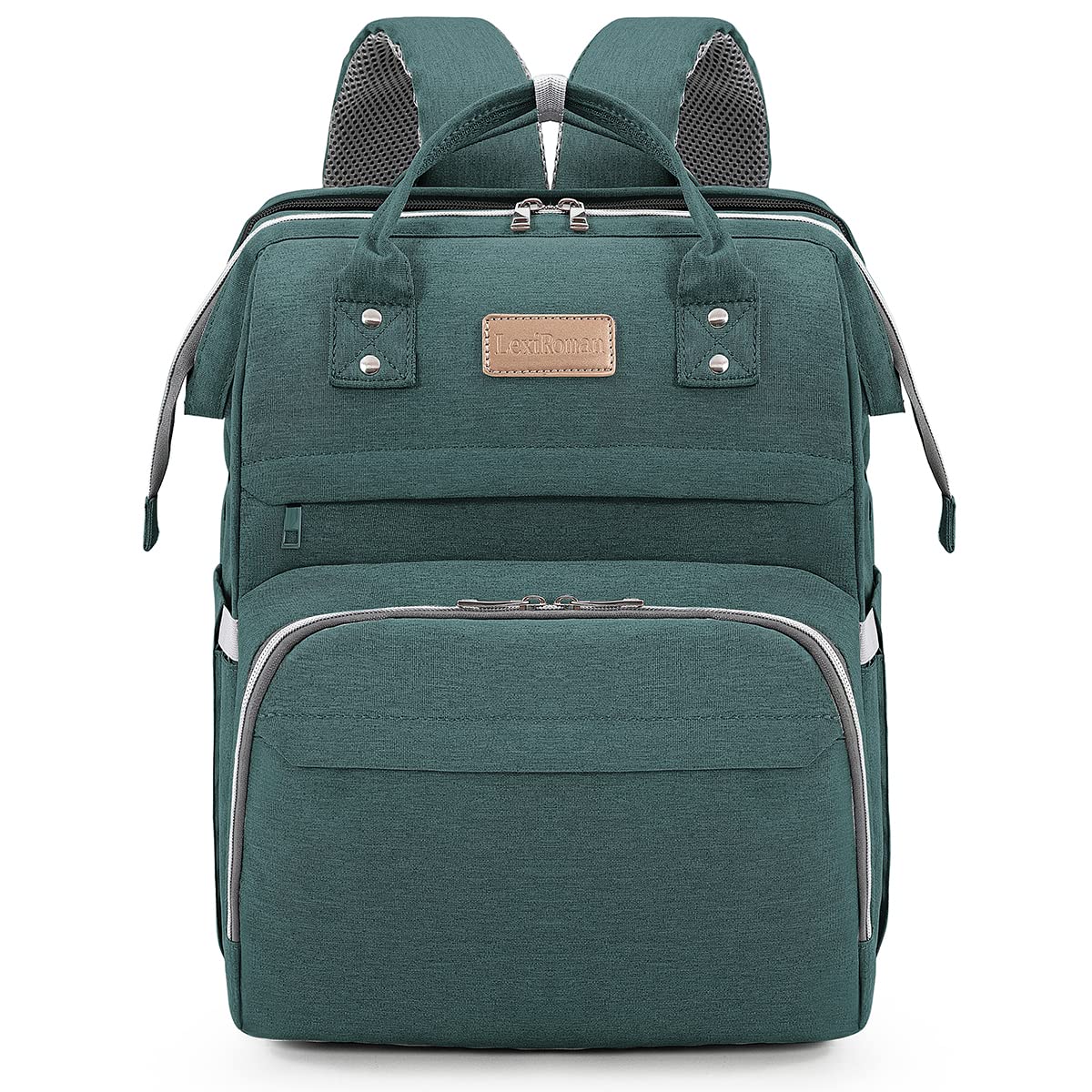 LexiRoman diaper bag breathable shoulder straps alleviating shoulder strain