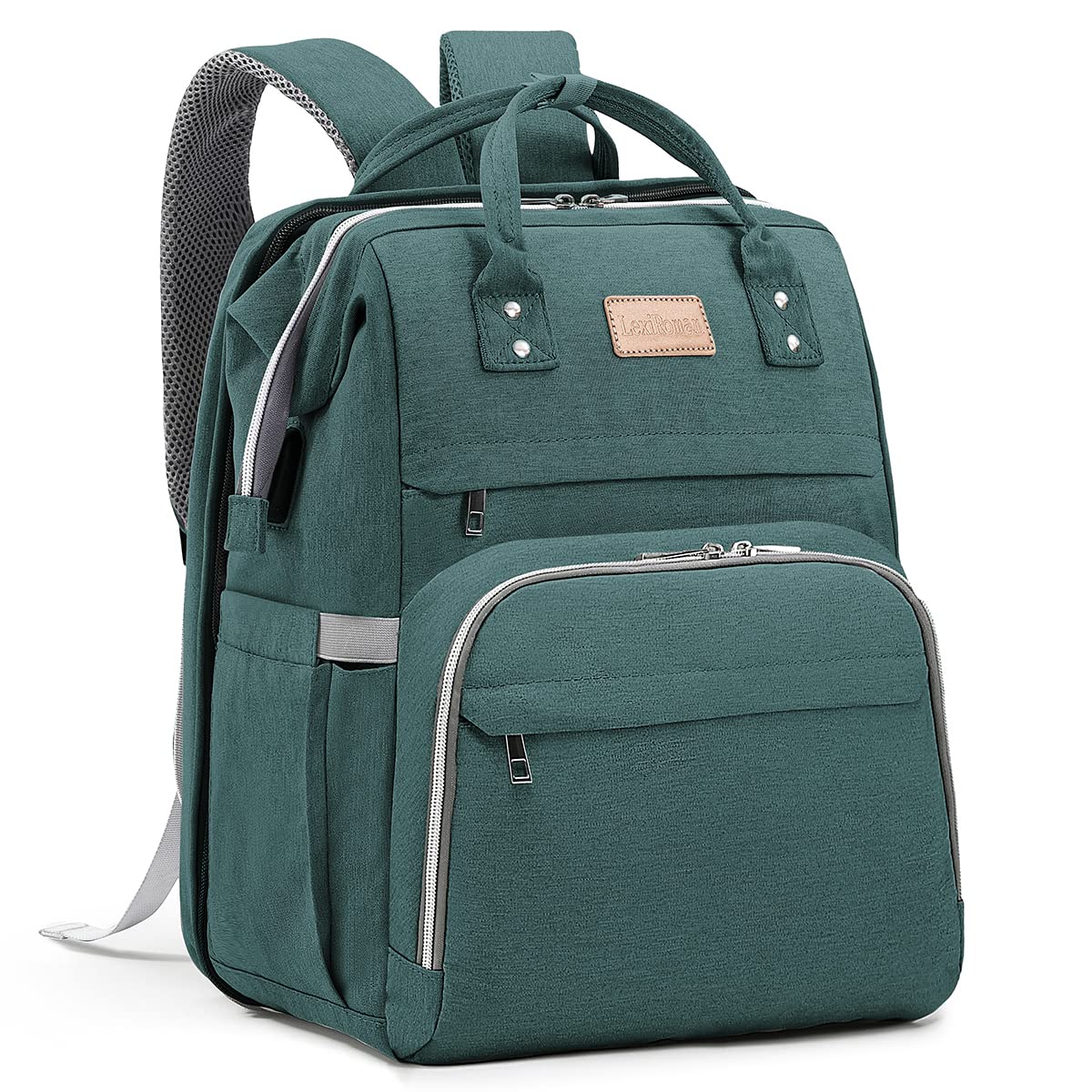 LexiRoman diaper bag stroller straps for hands-free travel