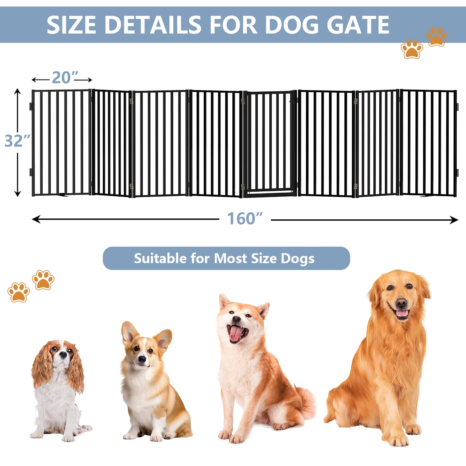 Lezbanz foldable dog gate panels demonstrating flexible configuration for corners.