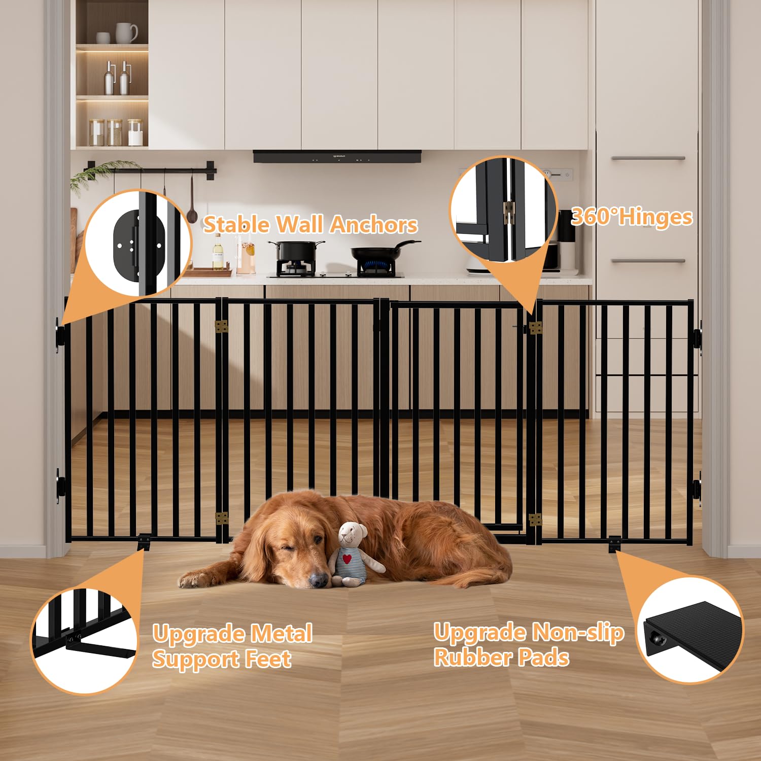 Lezbanz full metal gate folded storage shows space-saving design for compact packing