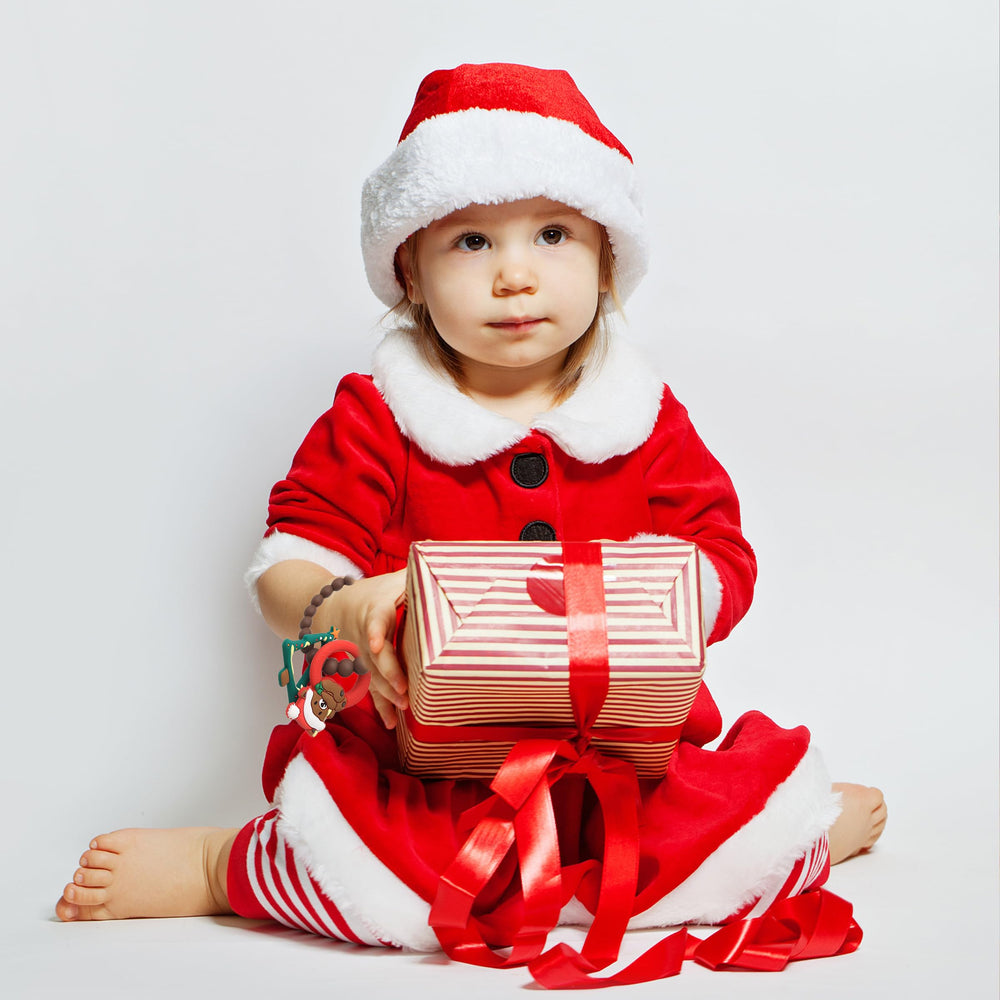 Leziazany silicone teether safe for boiling and autoclaving