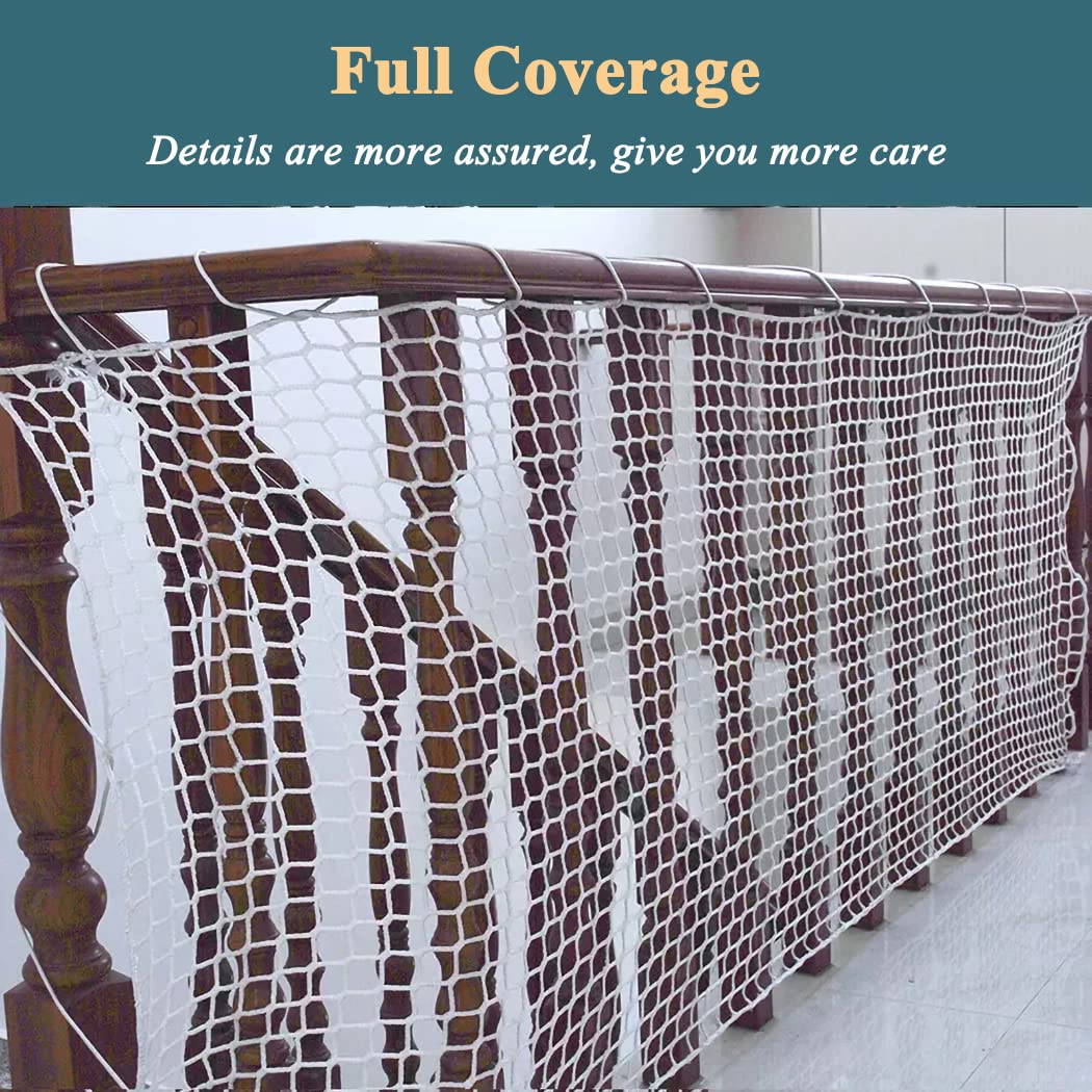 LGLFDJ bunk bed safety net folded for compact storage and portability.