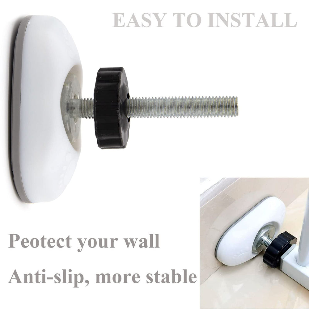 LhyBtm M10 gate adapter threaded spindle close-up for stability.