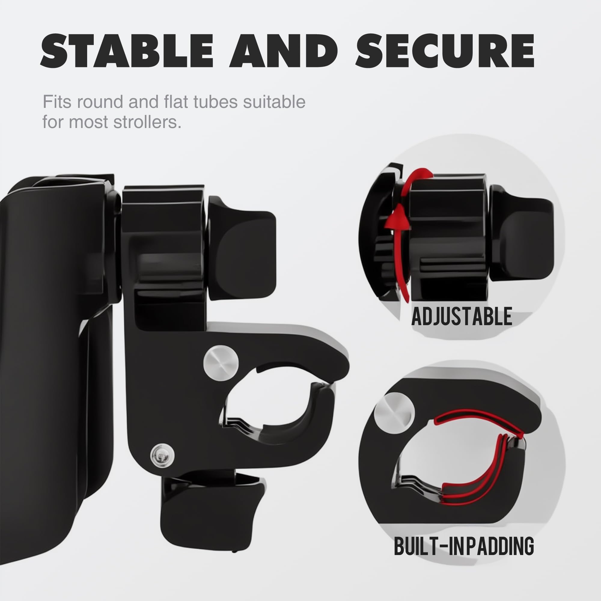 Li and Zhao easy-install design makes attachment quick.