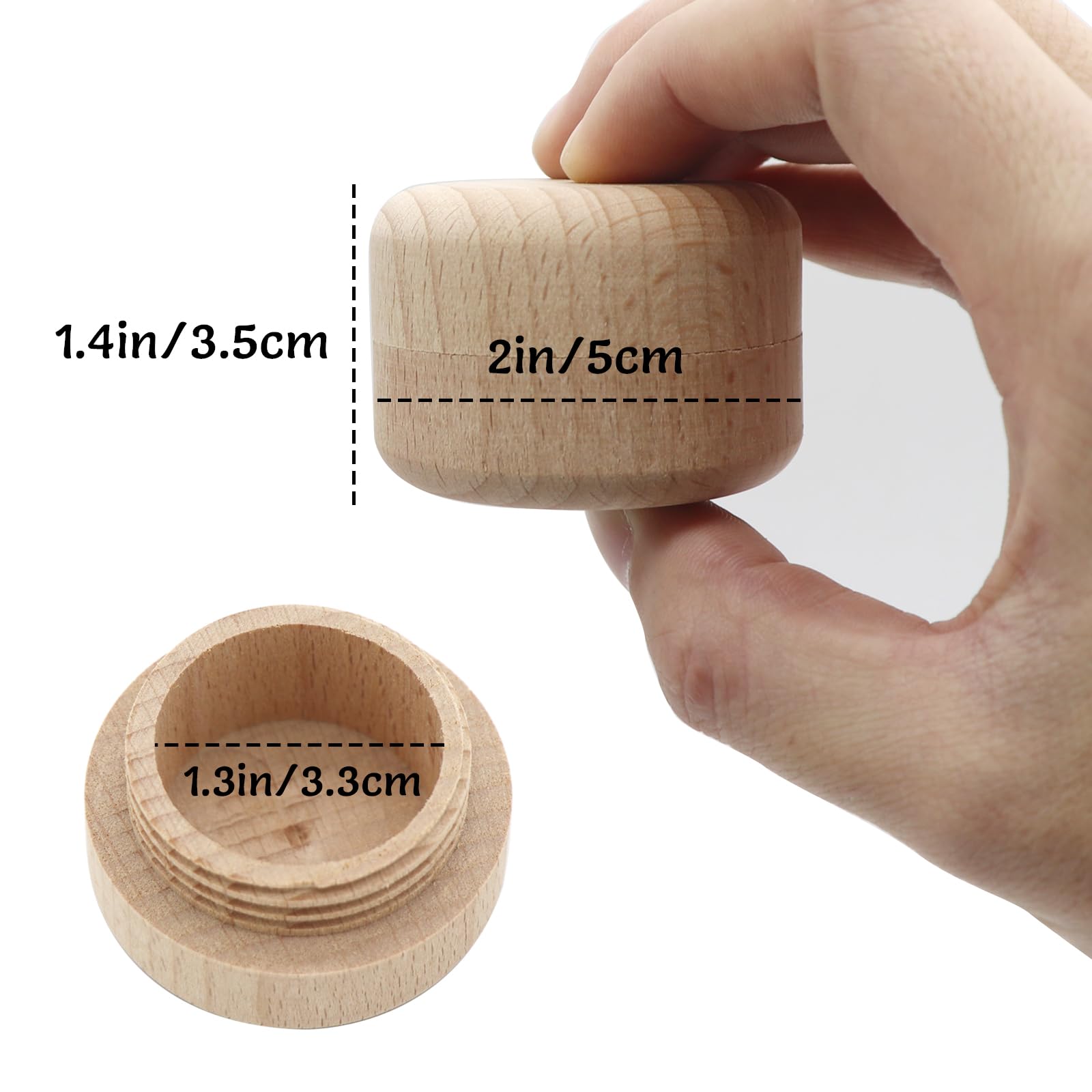 Liannan edge-detail closeup highlights smooth finish and durable screw-cap