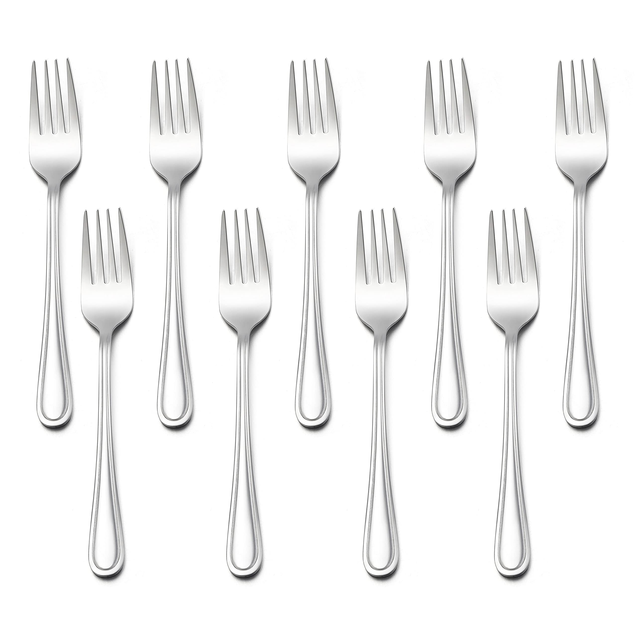 LIANYU 24-piece toddler forks in gift-ready box for easy daily use and sharing