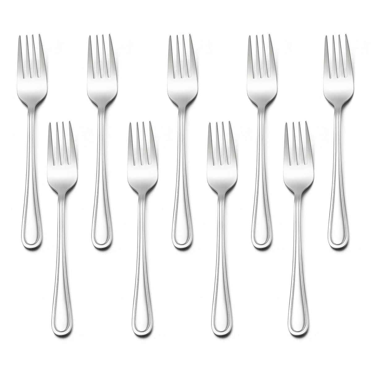 LIANYU 24-piece toddler forks in gift-ready box for easy daily use and sharing