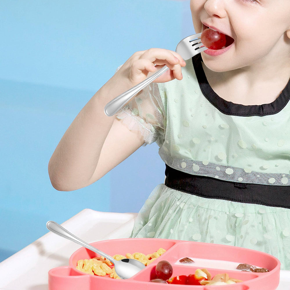 LIANYU dishwasher-safe kid cutlery simplifies cleanup after meals