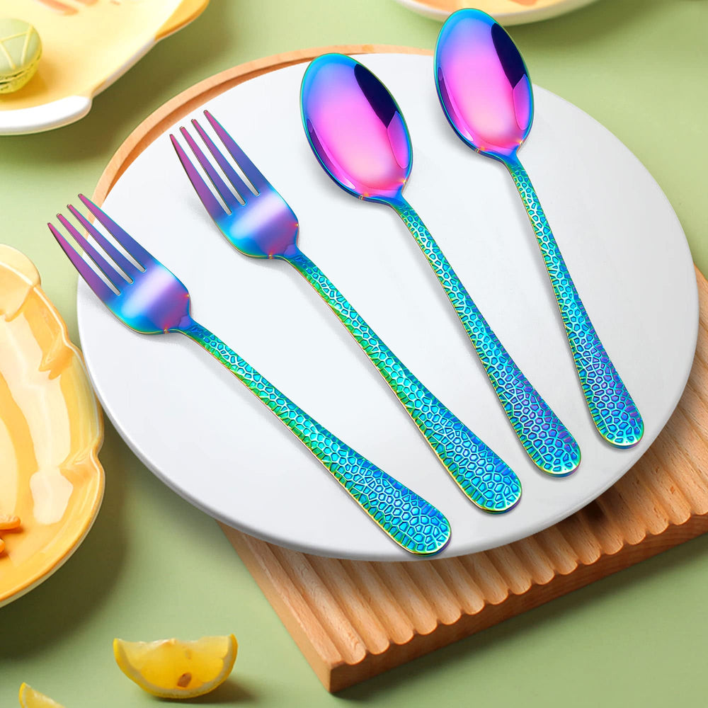 LIANYU flatware mirror-polished finish stays smooth and kid-friendly.