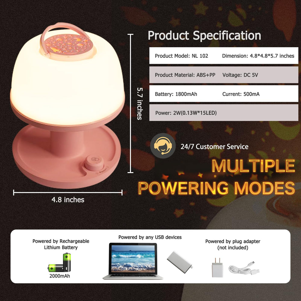 LICKLIP bedroom setup with child-friendly lamp enhances bedtime routine.