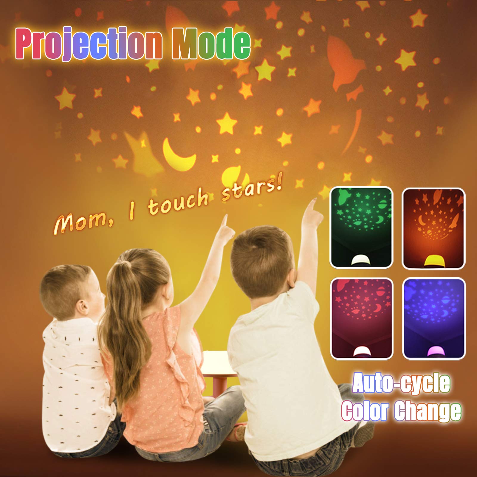 LICKLIP toddler night light dimmable brightness lets parents tailor warm glow.