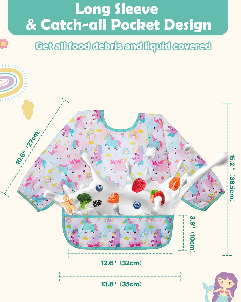 Lictin 3-pack includes cute prints for easy outfit matching.
