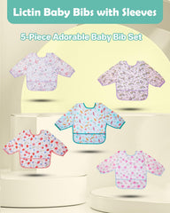 Close-up of waterproof material on Lictin bibs