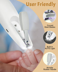 Lictin baby care kit USB-C charging for quick power to keep grooming on the go.